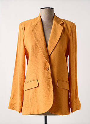 Blazer poches orange AN' GE femme