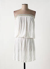 Robe de plage blanc PINK P pour femme seconde vue