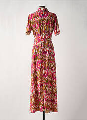 Robe longue rose RUE DES ABBESSES pour femme seconde vue