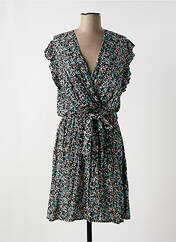 Robe mi-longue noir LES PETITES FLEURS pour femme seconde vue