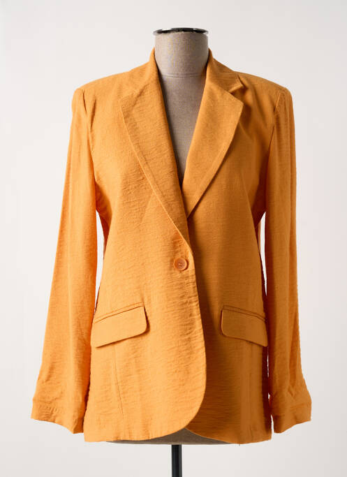 Blazer poches orange AN' GE femme