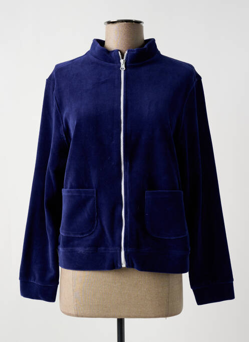 Polaire bleu MA PETITE PLAGE pour femme
