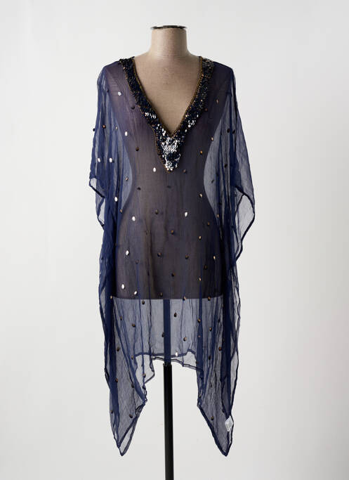 Robe de plage bleu PINK P pour femme