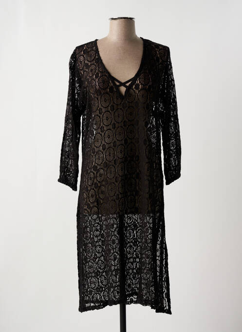 Robe de plage noir PINK P pour femme