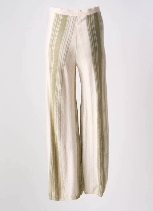 Pantalon droit vert ANGE pour femme