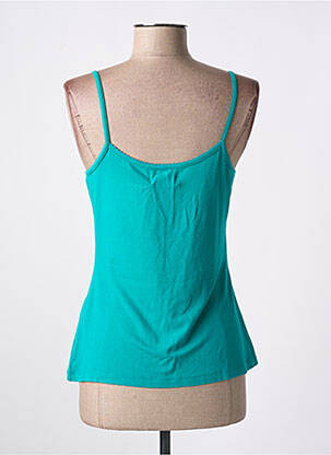 Top stretch fines bretelles bleu KING LOUIE femme