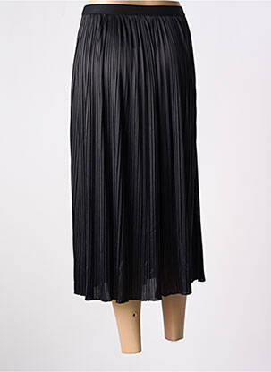 Jupe mi-longue stretch noir LES P'TITES BOMBES femme