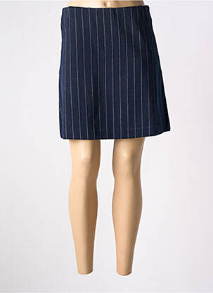 Jupe courte poches bleu B.YOUNG femme