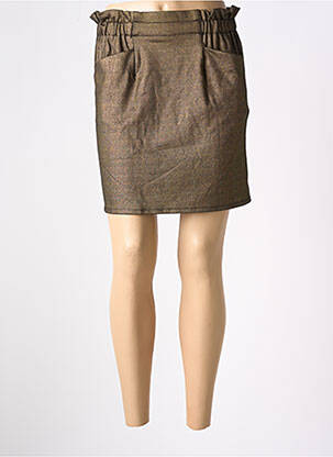 Jupe courte poches or MOLLY BRACKEN femme