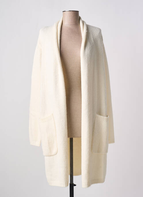 Gilet manches longues beige LES P'TITES BOMBES pour femme