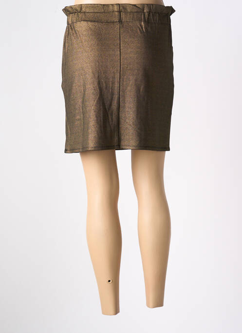 Jupe courte or MOLLY BRACKEN pour femme