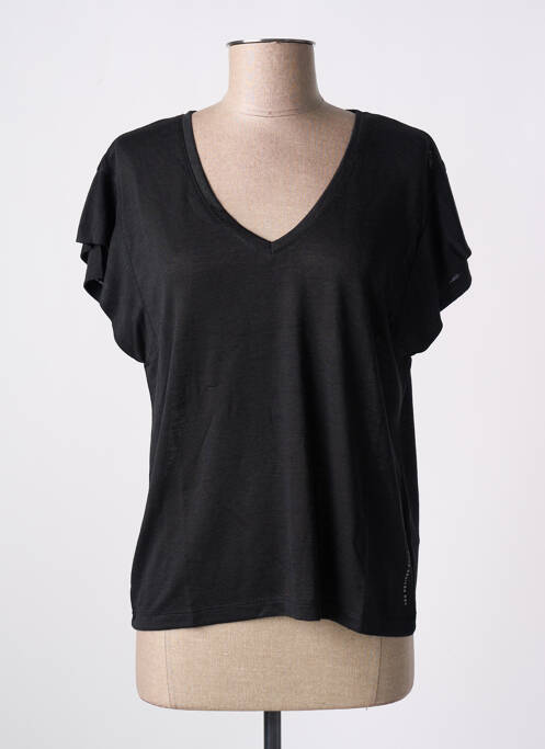 T-shirt noir LES P'TITES BOMBES pour femme