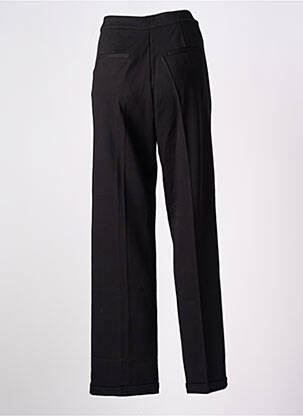 Pantalon flare stretch taille haute noir KING LOUIE femme