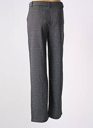 Pantalon droit stretch taille normale gris B.YOUNG femme