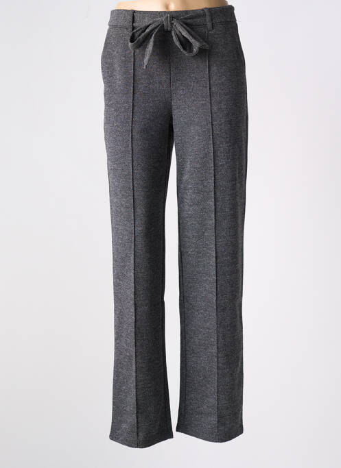 Pantalon droit gris B.YOUNG pour femme