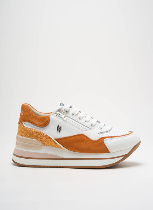 Baskets orange KEYS pour femme