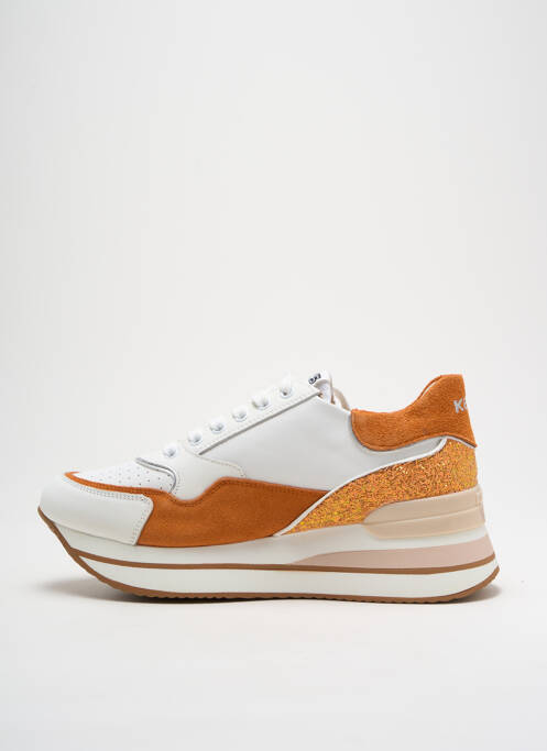 Baskets orange KEYS pour femme