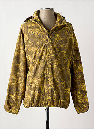 Coupe-vent resserrée sur le bas a capuche jaune WELTER SHELTER homme