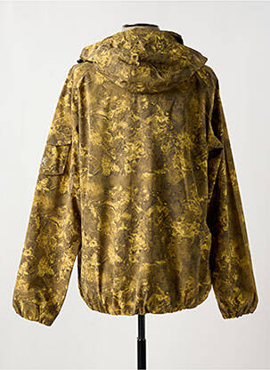 Coupe-vent resserrée sur le bas a capuche jaune WELTER SHELTER homme