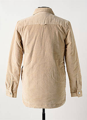 Veste casual poches beige KNOWLEDGE COTTON APPAREL homme