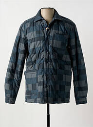 Veste casual fermeture boutonnée sur le devant bleu KESTIN homme