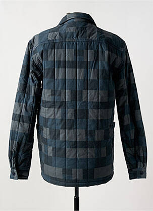 Veste casual coupe droite bleu KESTIN homme