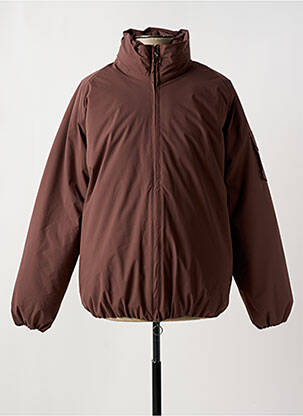 Doudoune poches a capuche marron WELTER SHELTER homme