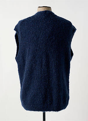 Gilet sans manche poches bleu NUDIE JEANS CO homme