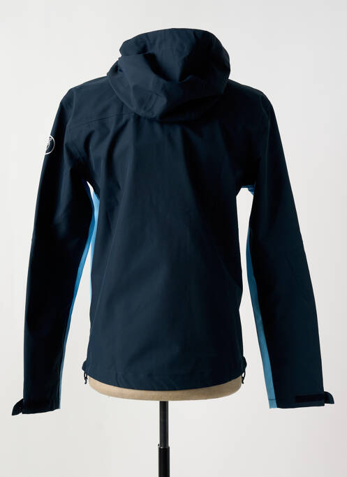 Coupe-vent bleu KNOWLEDGE COTTON APPAREL pour homme