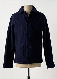 Veste casual finition intérieure doublée bleu LA PAZ homme