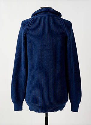 Pull stretch manches longues bleu HOWLIN homme