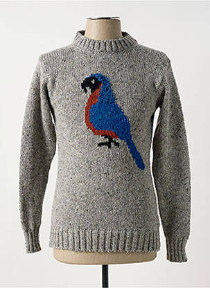 Pull gris HOWLIN pour homme