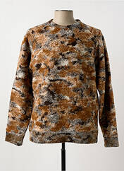 Sweat-shirt marron KESTIN pour homme seconde vue