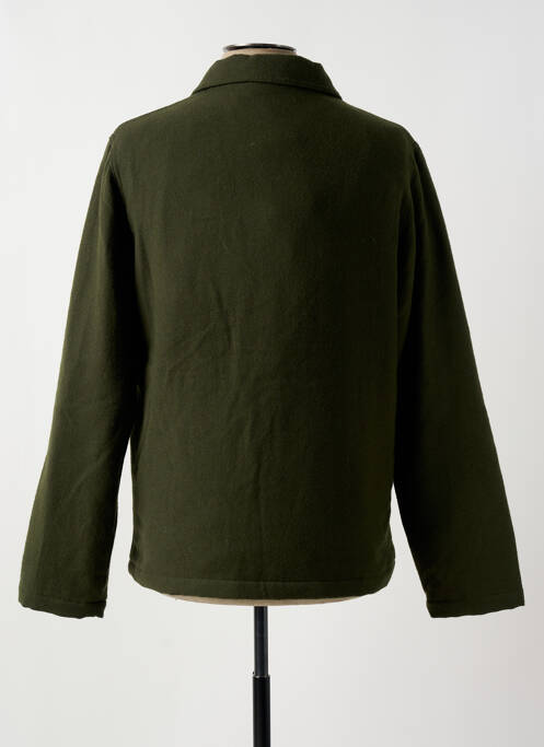 Veste casual fermeture boutonnée sur le devant vert LA PAZ homme
