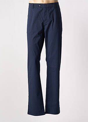 Pantalon chino stretch taille normale bleu EMYLE homme