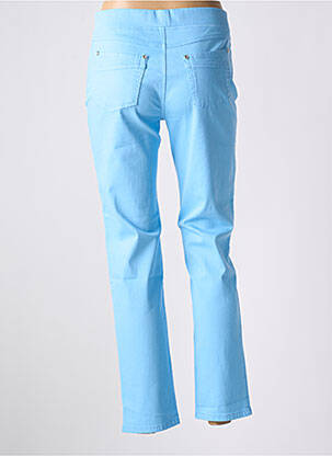 Jegging tissage denim taille normale bleu ANNA MONTANA femme