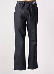 Jeans coupe droite noir LUIGI MORINI pour homme seconde vue
