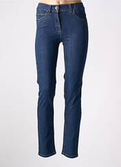 Jeans coupe slim bleu ANNA MONTANA pour femme seconde vue