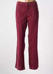 Pantalon chino rouge ANNA MONTANA pour femme seconde vue