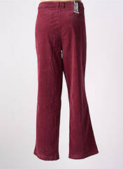 Pantalon chino rouge ANNA MONTANA pour femme seconde vue