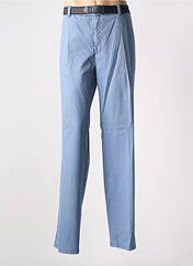 Pantalon chino bleu LUIGI MORINI pour homme seconde vue