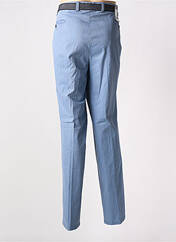 Pantalon chino bleu LUIGI MORINI pour homme seconde vue