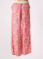 Pantalon large rose JULIE GUERLANDE pour femme seconde vue