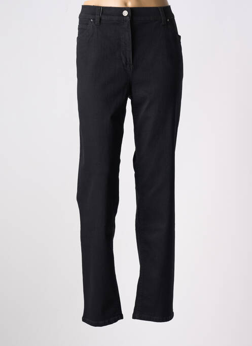 Jeans coupe slim noir ANNA MONTANA pour femme