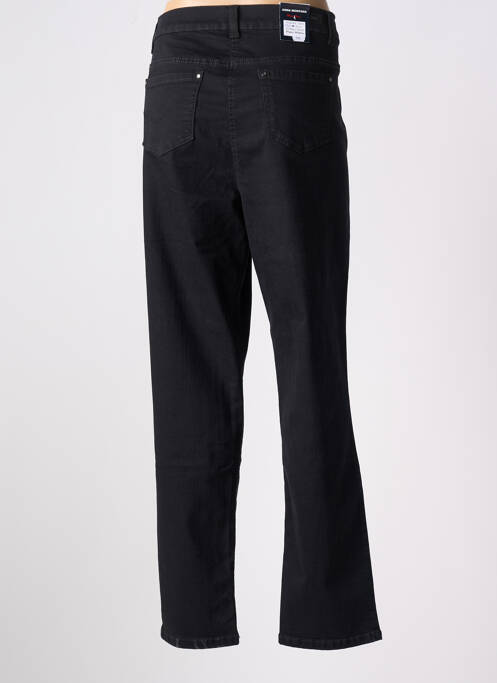 Jeans coupe slim noir ANNA MONTANA pour femme