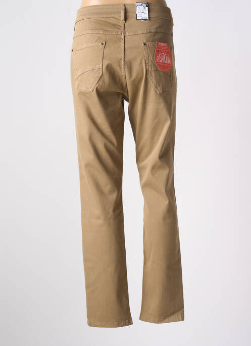 Jeans coupe slim vert ZERRES pour femme