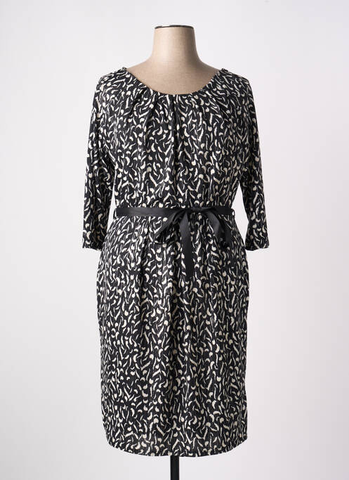 Robe mi-longue noir JULIE GUERLANDE pour femme