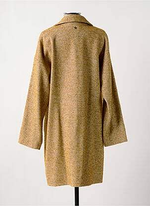 Manteau long coupe cintrée sans capuche vert LE PETIT BAIGNEUR femme