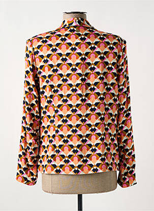 Blazer coupe cintrée orange LOLA ESPELETA femme