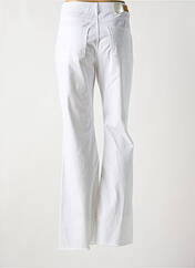 Jean coupe flare blanc KANOPE pour femme seconde vue